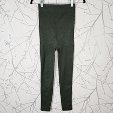 Blanqi Olive Green Everyday Postpartum High Rise Seamless Leggings  Women's S