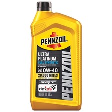 Pennzoil Ultra Platinum Full Synthetic 0W-40 ...