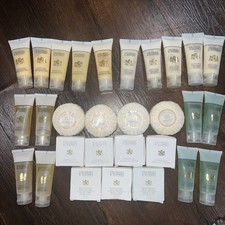 Lot Gilchrist  Soames Travel Shampoo Conditioner Lotion  Mineral Bath Soap Kit