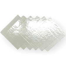 System 96 COE 96 Clear Fusible Glass 6Inch X 6Inch - 6 Sheets
