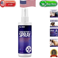 1 Hydrocortisone Spray for Dogs Cats - Rapid Relief for Irritated Skin