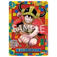 PreOr-ONE PIECE DAY’25 Limited Elbaph Premium Card promo-Luffy BANDAI Japan