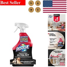 32 Oz Ultra Pet Carpet Cleaner   Powerful Stain  Odor Remover for Carpets