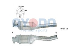 Katalysator Oyodo 10N0040-OYO für AUDI 80 B3 893 894 8A2 B4 8C2 Avant 8C5 8G7 89