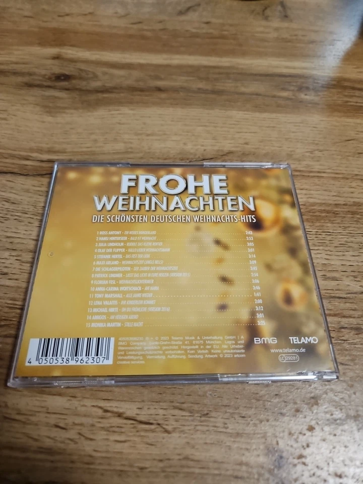 Musik CD: Frohe Weihnachten – Die schönsten Deutschen Weihnachts-Hits - Bild 2 von 2