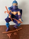 1988 TMNT Original SHREDDER Ninja Turtles Action Figure. 99% COMPLETE  RARE