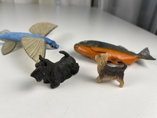 Kunststoff Sammler Figuren  Tiere Konvolut 3 - 13 cm - Zustand siehe Fotos 