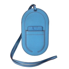 Auth HERMES In the Loop Too Go GM - Celeste Chevre C Shoulder Bag