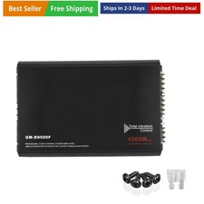 Amplificatore di potenza per auto 4 canali 4500W classe A/B amplificatore stereo audio auto