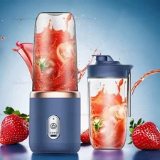 Portable Juicer Blender 400ml Electric Fruit Juice Maker with cups