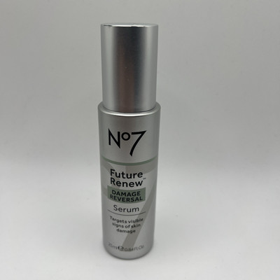 No7 Future Renew Damage Reversal Serum 25ml/0.84oz. New