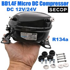 BD1.4F Secop Micro Compressor DC12V/24V R134a...
