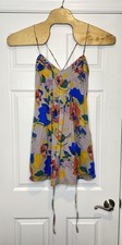 Urban Outfitters Ecote Women’s Sleeveless Mini Dress Multicolor Floral Medium