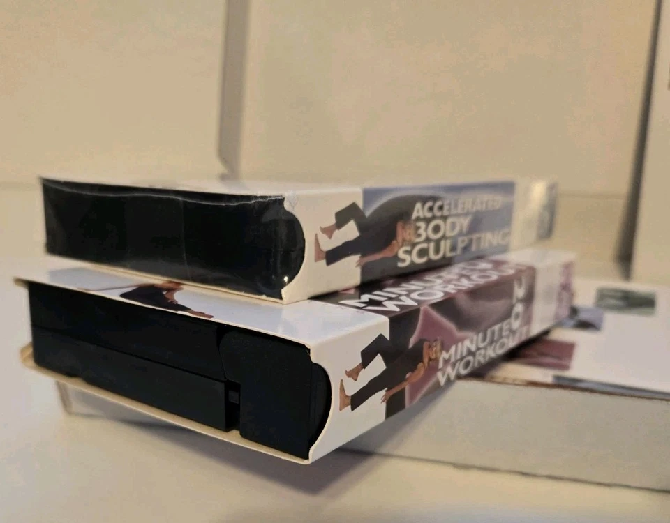 Winsor Pilates VHS Set with Diet Book Total Body 20 Minute & Accelerated Sculp - Image 3 of 4