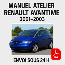Manuel Atelier Renault Avantime 2001-2003 Revue Technique Français RTA CD PDF