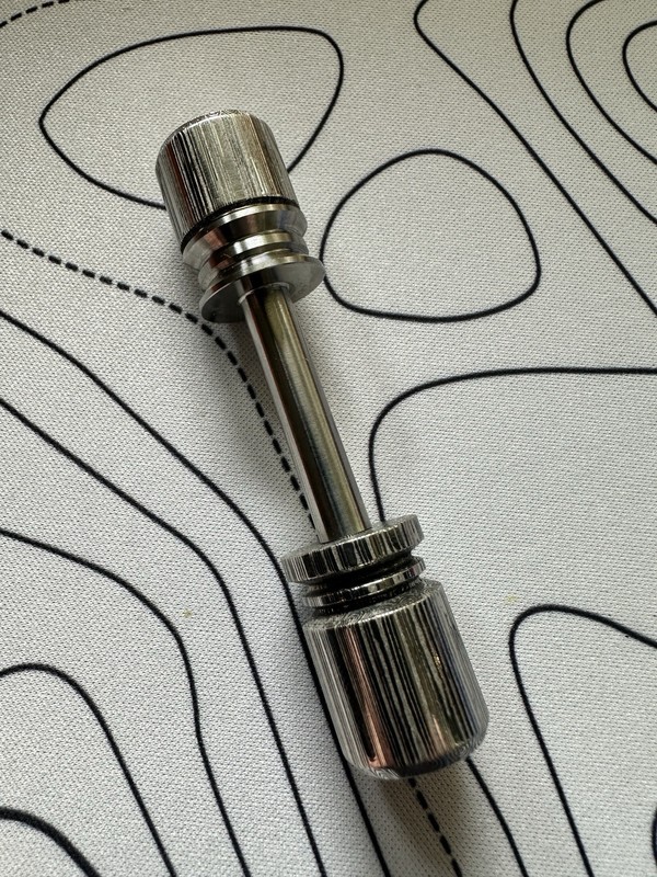 Griffin Co. Bluetongue Damasteel Spool Spin Stick