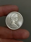 1967 Canada Half Dollar 50 Cents Centennial .800 Silver Seated Wolf Reverse