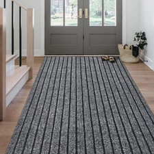 Outdoor/Indoor 2ft x 6ft Runner Rug, Hallway Custom Sizes Non-Slip Backing Ar...