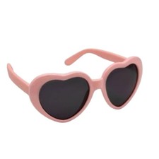 Carters Kids Pink Heart Sunglasses 100 UVA UVB Protection NWT