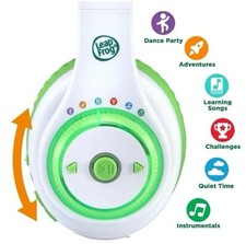 LeapFrog LeapPods Max Over The Ear Kids Wireless Bluetooth Headphones / Tested