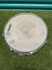 ⚡️Ludwig 14x5 Metal Snare Drum Black And White Badge⚡️