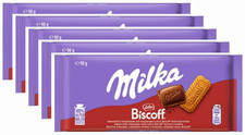 Milka Lotus Biscoff - Schokolade mit Lotus Ke...