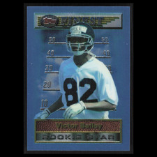 Victor Bailey Rookie #196 1994 Topps Finest Philadelphia Eagles Football Card NM. rookie card picture