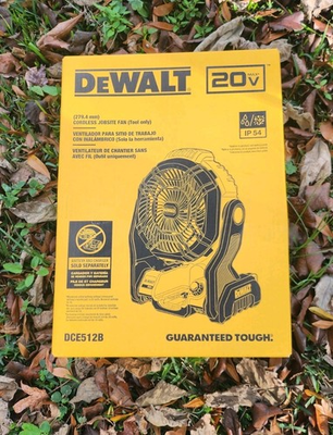 #ad Dewalt DCE512B 20V Max Cordless Lithium Ion Jobsite Fan Tool Only $89.49