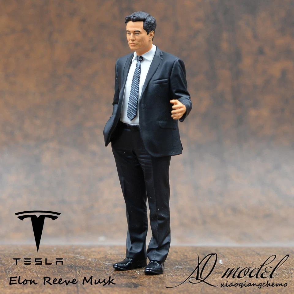 1/18 Figure For Car Model Tesla CEO Elon Musk Gift Ornament without car  - Image 3 of 4