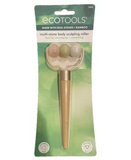 ECOTOOLS® Multi-stone body sculpting roller - MADE WITH REAL STONES + BAMBOO