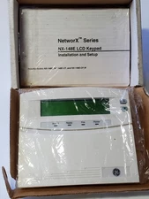 NOS Interlogix GE NX-148E Security NetworX LCD Keypad GE Branded, new and unused