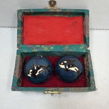 Chinese Healthy Balls, Baoding Exercise Meditation Stress With Chimes