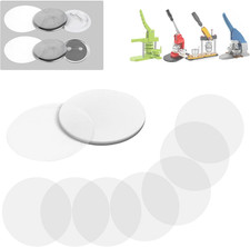 200 Pcs Clear Badge Protective Film - 70Mm 2.76In , Transparent for 2.25 Inch 5