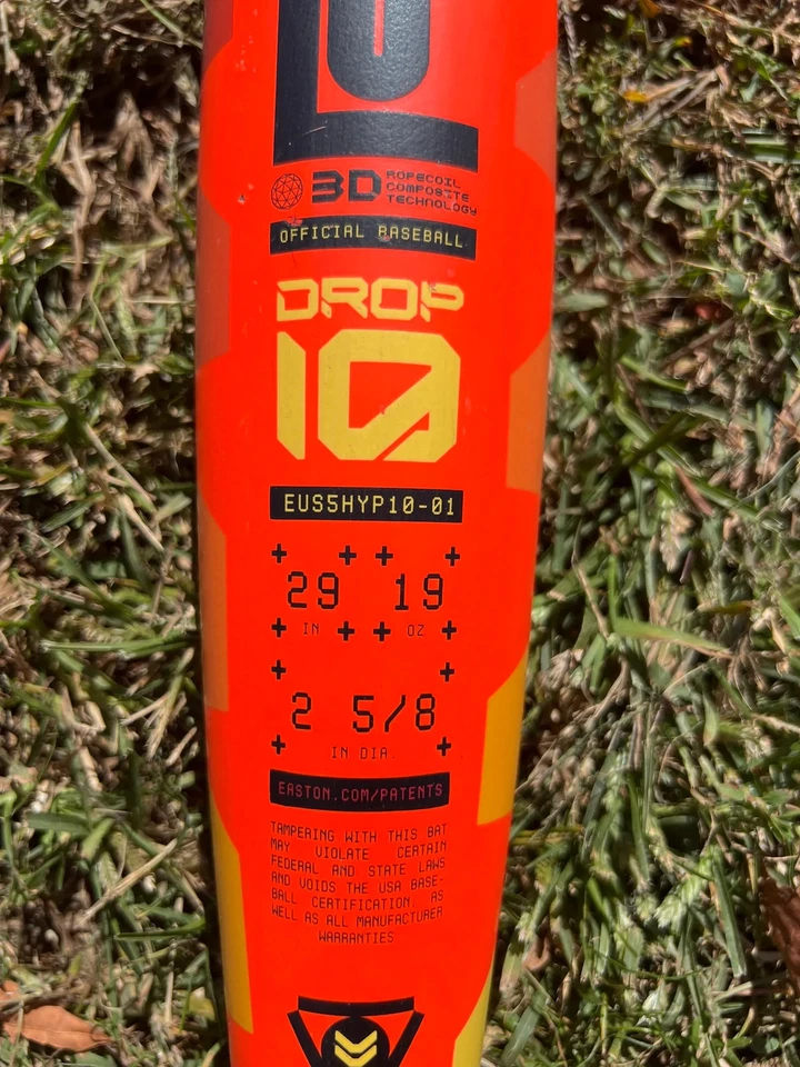 2025 Easton Hype Fire Composite Bat USABat Certified (-10) Composite 19 oz... - Image 4 of 4