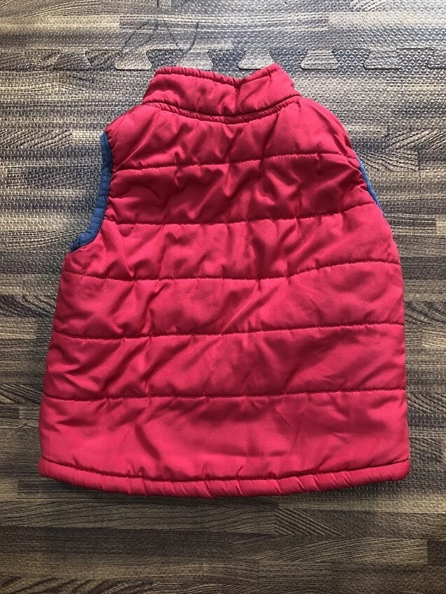 DKNY Baby Toddler Unisex Red Vest Size 12M - Image 2 of 4