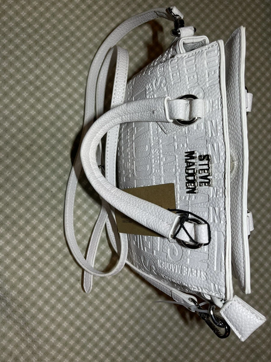 Steve madden online white bag