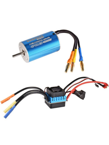SURPASS HOBBY 2845 4500KV Brushless Motor+45A ESC Power Combo for 1/14 RC Car - Picture 6 of 12