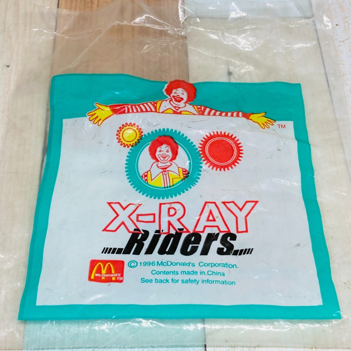 McDonald's とうめいライダー 1996年製 マクドナルド ハッピーセット とうめいライダー 2個セット 1996