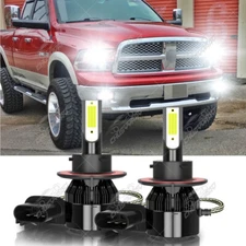 H13 LED Headlight Bulbs For Dodge Ram 1500 2500 3500 2006-2012 High Low Beam Kit