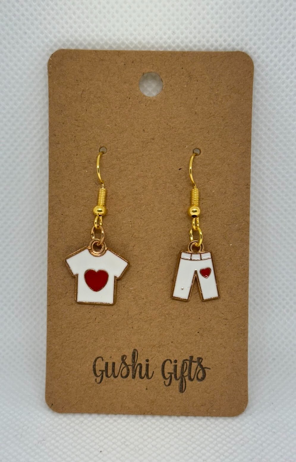 Handmade woman dangle Earrings Nurse Doctor Gift Black Friday Hypoallergenic