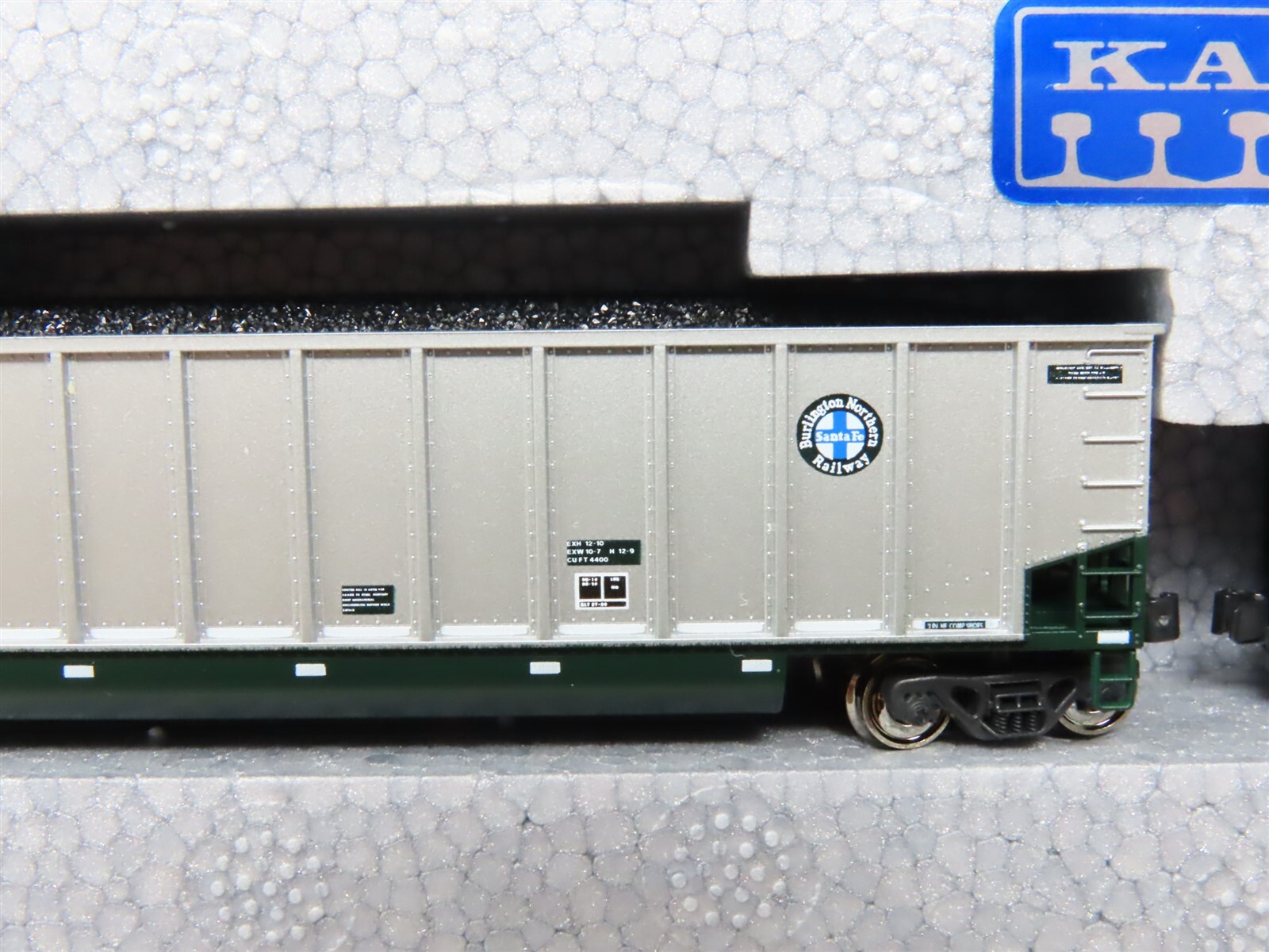 N Scale Kato 1064601 BNSF Railway BethGon Coalporter 8 Car Set eBay