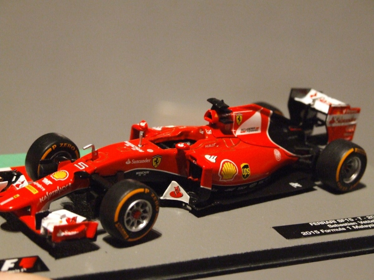 1/43 ルックスマート　フェラーリ SF15-T　ベッテル マレーシア2015 2015 Formula 1 Sebastian Vettel Ferrari SF15-T 1:43 Scale | eBay