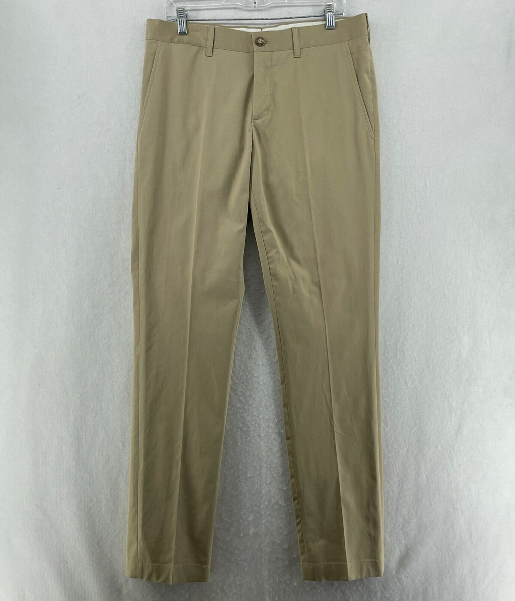 Prada Pants Mens Sz 50 Brown Khaki Straight Leg High Waist Prada Pants Mens Sz 50 Brown Khaki Straight Leg High Waist