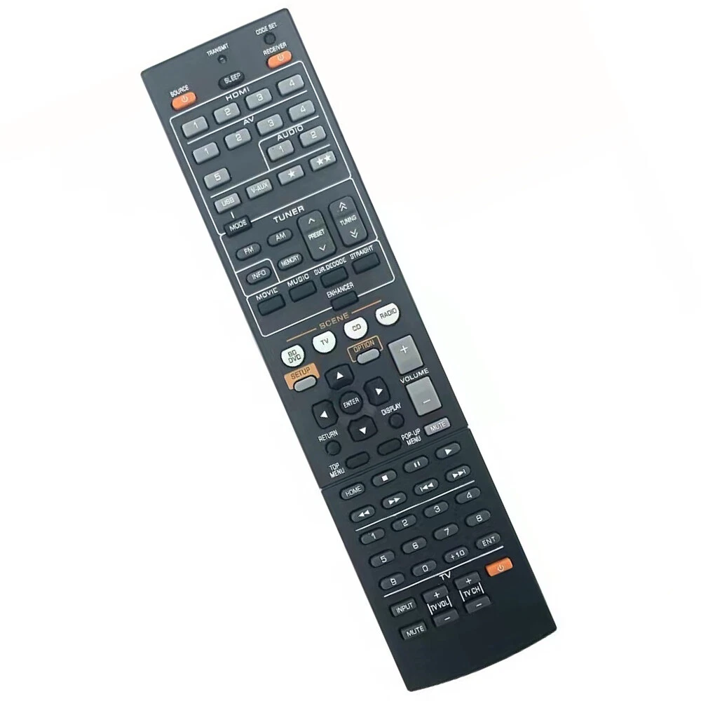 New For Yamaha RX-V475 RX-V771 YHT-599U RX-V567 A/V AV Receiver Remote Control