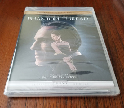 Phantom Thread (Blu-ray+DVD+Digital, 2017), Daniel Day Lewis, BRAND NEW SEALED