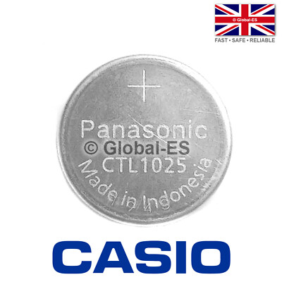 Casio CTL1025 Capacitor Watch Battery: G-Shock, Wave Ceptor | eBay