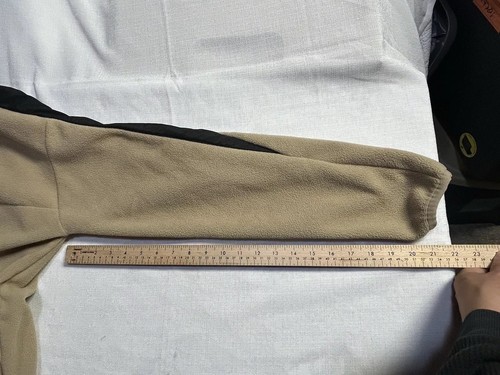 Numerals Urban Fit Beige Fleece Jacket Medium - Picture 9 of 15