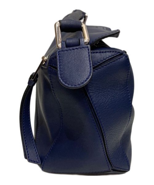Loewe Handbag Puzzle Bag Missing Shoulder Strap Navy Leather eBay