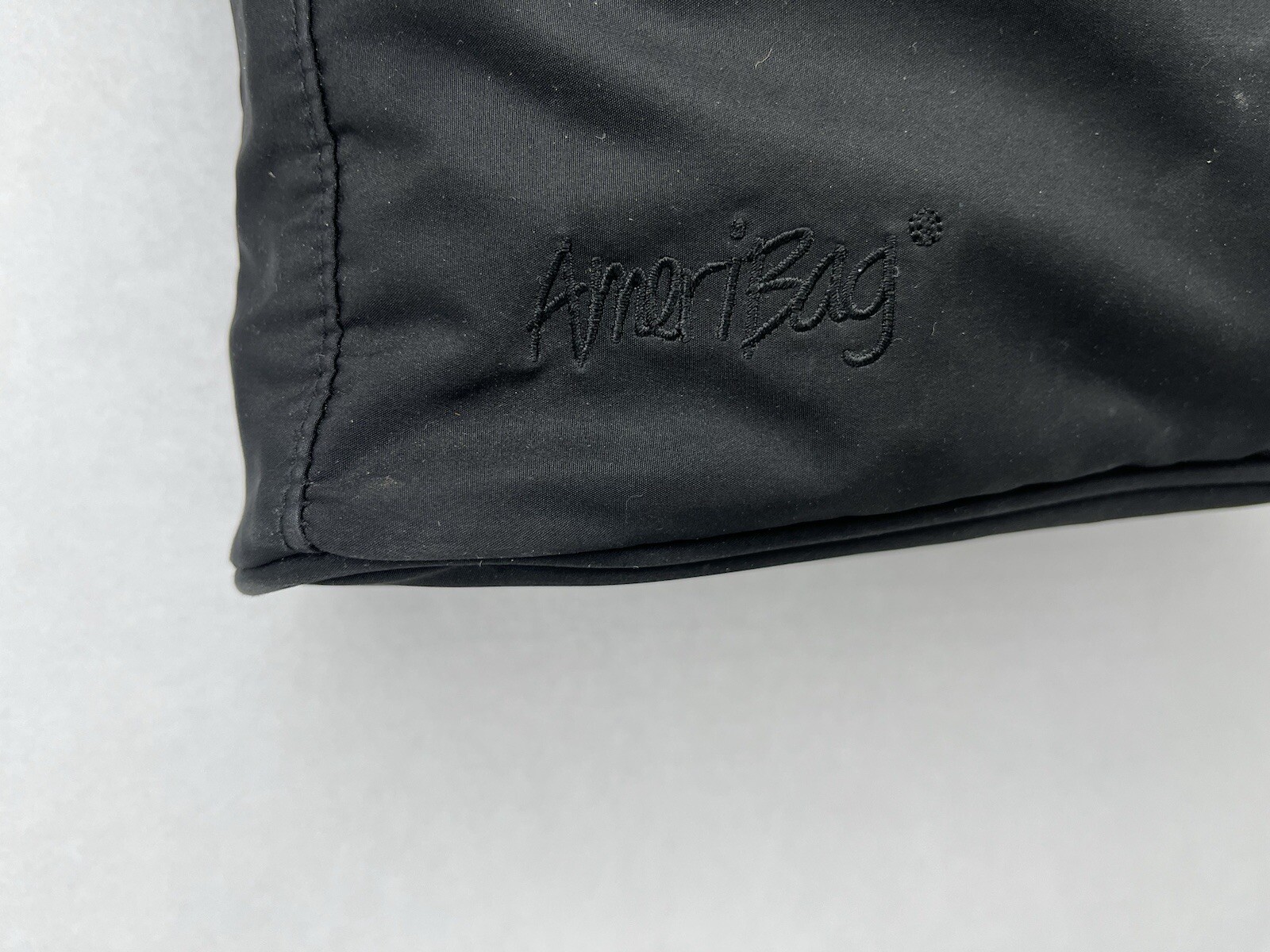 Ameri Nylon Healthy Mini Shoulder Bag Solid Black… - image 22