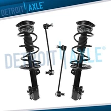 AWD Front Struts w/Coil Spring Assembly Sway Bars Kit for 2008-2012 Nissan Rogue